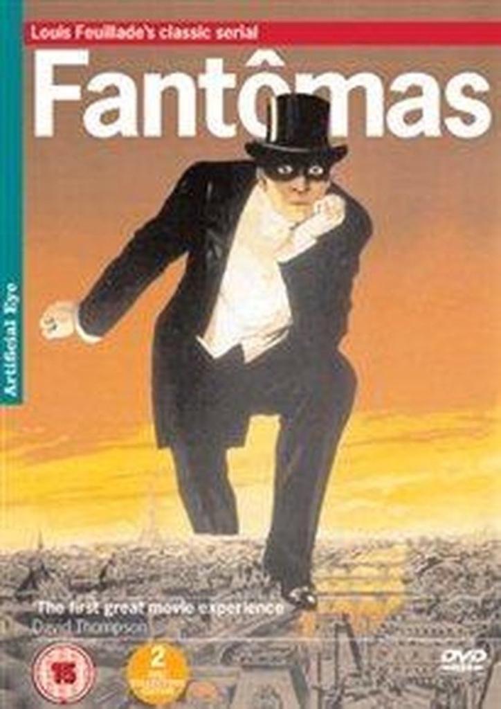 Dubbel-DVD Fantômas (regie Louis Feuillade), Cd's en Dvd's, Dvd's | Klassiekers, Zo goed als nieuw, Actie en Avontuur, Voor 1940