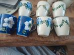 Div  bekers vic senseo  bloemen, Ophalen of Verzenden, Zo goed als nieuw, Overige stijlen, Kop(pen) en/of Schotel(s)