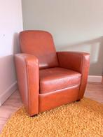 Lederen Fauteuil - Stijlvol en Comfortabel, Ophalen, Gebruikt, Leer, 75 tot 100 cm