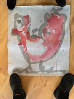 Anton heyboer de kip Orgineel, Antiek en Kunst, Ophalen of Verzenden