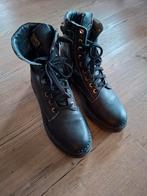 zwarte leren veter boots van RED RAG maat 40, Zwart, Lage of Enkellaarzen, Ophalen of Verzenden, Gedragen