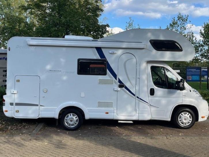 Dethleffs A5881 6-pers. i.z.g.s. Airco; A.camera; Inventaris, Caravans en Kamperen, Campers, Particulier, tot en met 6, Alkoof