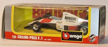 Bburago Grand Prix F.1 Honda – 1:24 Die-Cast Modelauto beschikbaar voor biedingen