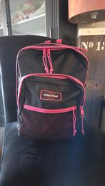 Eastpak Rugzak - Zwart met Roze Details, 25 tot 40 cm, Ophalen of Verzenden, Zo goed als nieuw, 30 tot 45 cm
