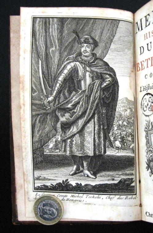 Memoires Historiques Comte Betlem-Niklos 1736 Transsylvanië, Antiek en Kunst, Antiek | Boeken en Bijbels, Ophalen of Verzenden