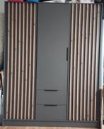 Wardrobe LAILA 3D, Ophalen, 200 cm of meer, 150 tot 200 cm, Eikenhout
