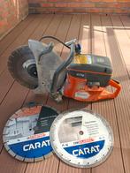 Husqvarna K770 doorslijper + zaagbladen (bijna nieuw), Doe-het-zelf en Verbouw, Gereedschap | Slijpmachines, Ophalen of Verzenden