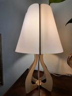 Mooie unieke design tafellamp Eglo, Huis en Inrichting, Lampen | Tafellampen, Hout, Ophalen of Verzenden, Zo goed als nieuw, Modern