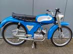 Oldtimer nette  Italiaanse 50 cc Malanca bromfiets 3 versn, Maximaal 45 km/u, 2 versnellingen, 50 cc, Ophalen