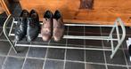 Uitschuifbaar schoenenrek voor 6 tot 8 paar schoenen, Ophalen, Gebruikt