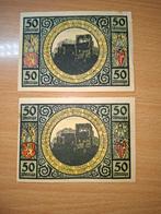 Duits Notgeld Lobeda Noodgeld, Ophalen of Verzenden, Duitsland