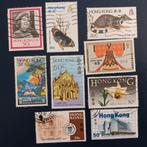Hong Kong 9 pzs, Postzegels en Munten, Postzegels | Azië, Verzenden, Gestempeld, Oost-Azië