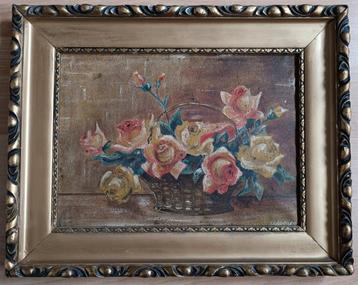 G. Koenzoon olieverf op doek.Doek op paneel.Zeer mooi !! beschikbaar voor biedingen