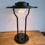 Vintage jaren '80 Robert Sonneman design bureaulamp, Ophalen, Zo goed als nieuw, Glas, Minder dan 50 cm
