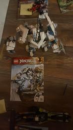 Lego ninjago zane titanium mecha dual 71738, Ophalen of Verzenden, Zo goed als nieuw, Complete set, Lego
