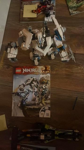 Lego ninjago zane titanium mecha dual 71738 beschikbaar voor biedingen