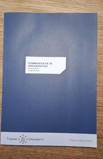 Reader Communicatie in Organisaties  beschikbaar voor biedingen