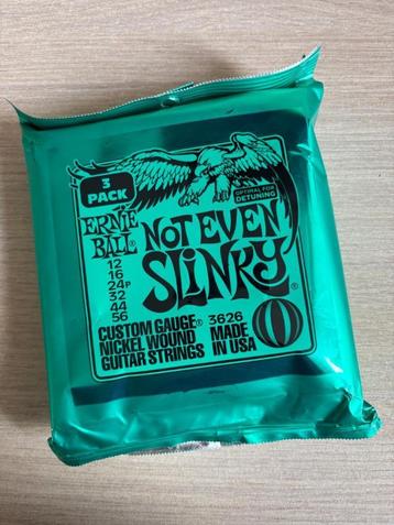 Ernie Ball Not Even Slinky 12-56  (3-pack) beschikbaar voor biedingen