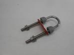 RVS Putting, U-bouten 6 x 90 x 25 mm, in hoogte verstelbaar, Ophalen of Verzenden, Nieuw, Overige typen