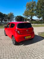 Opel Karl 1.0 Ecoflex 55KW 2015 Rood 5 deurs, Auto's, Opel, Voorwielaandrijving, 839 kg, 74 pk, Zwart
