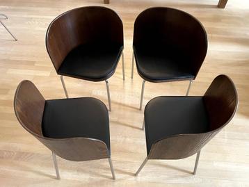 4 Vintage IKEA eetkamerstoelen (Sandra Kragnert design) beschikbaar voor biedingen