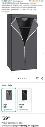 Stoffen kledingkast z.g.a.n., Huis en Inrichting, Kasten | Kledingkasten, Ophalen of Verzenden, Zo goed als nieuw, 50 tot 75 cm