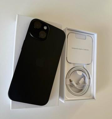iPhone 15 128GB Zwart | Nieuw / Ongebruikt | Batterij 100% beschikbaar voor biedingen