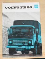 VOLVO FB 86 tandemas 1968 vrachtwagenfolder, Verzenden, Gelezen, Volvo