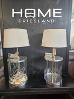 Riviera maison- Lamp met opslag - inclusief lampen kap., Huis en Inrichting, Lampen | Tafellampen, Ophalen of Verzenden, Zo goed als nieuw