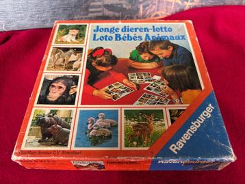 Ravensburger spel - Jonge dieren lotto (retro) beschikbaar voor biedingen