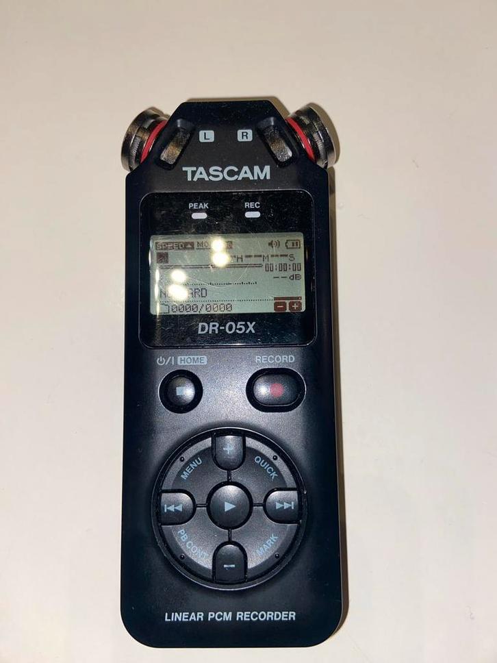 DR-05X Professionele Handheld Recorder, Muziek en Instrumenten, Effecten, Zo goed als nieuw, Ophalen of Verzenden