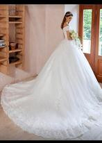 Nieuwe bruidsjurk veter-corset maat 36-40, Trouwjurk, Wit, Nieuw, Ophalen of Verzenden