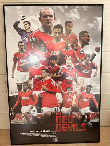 Poster Manchester United – Seizoen 2010/2011 beschikbaar voor biedingen