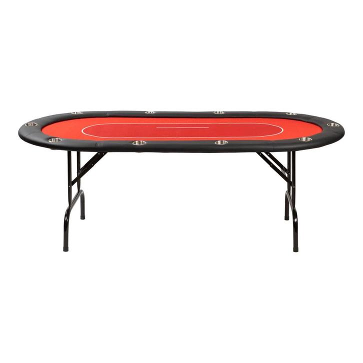 Pokertafel opklapbaar - 213x105cm - 25% Black Friday Korting, Hobby en Vrije tijd, Gezelschapsspellen | Kaartspellen, Nieuw, Ophalen of Verzenden