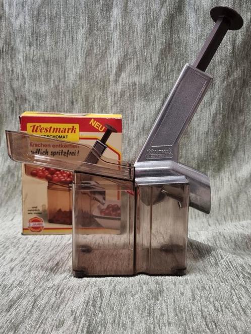 Antieke kersenontpitter compleet en in nette staat, Huis en Inrichting, Keuken | Keukenbenodigdheden, Zo goed als nieuw, Ophalen of Verzenden