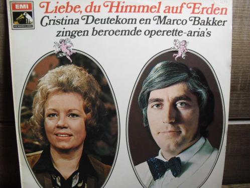 Cristina Deutekom & Marco Bakker "Liebe, Du Himmel Auf Erden, Cd's en Dvd's, Vinyl | Klassiek, Gebruikt, Romantiek, Vocaal, 12 inch