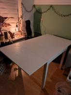 Uitschuifbare eettafel, Huis en Inrichting, Tafels | Eettafels, Ophalen, Gebruikt, Rechthoekig, 50 tot 100 cm