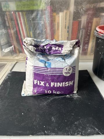 knauf fix & finish gipsmortel  beschikbaar voor biedingen