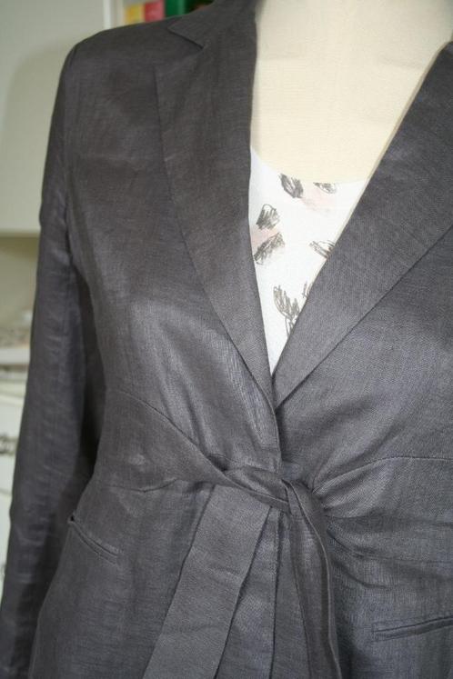 Nieuw Repeat linnen kreukvrij jasje 40 zachtbruin nw 369,-, Kleding | Dames, Jasjes, Kostuums en Pakken, Nieuw, Jasje, Maat 38/40 (M)