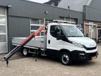 Iveco Daily 35C15 3.0 345 Maxilift Laadkraan Airco Cruise co, Auto's, Bestelauto's, 2895 kg, Gebruikt, Zwart, 4 cilinders