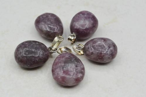 Lepidoliet hangers, Verzamelen, Mineralen en Fossielen, Mineraal, Ophalen of Verzenden