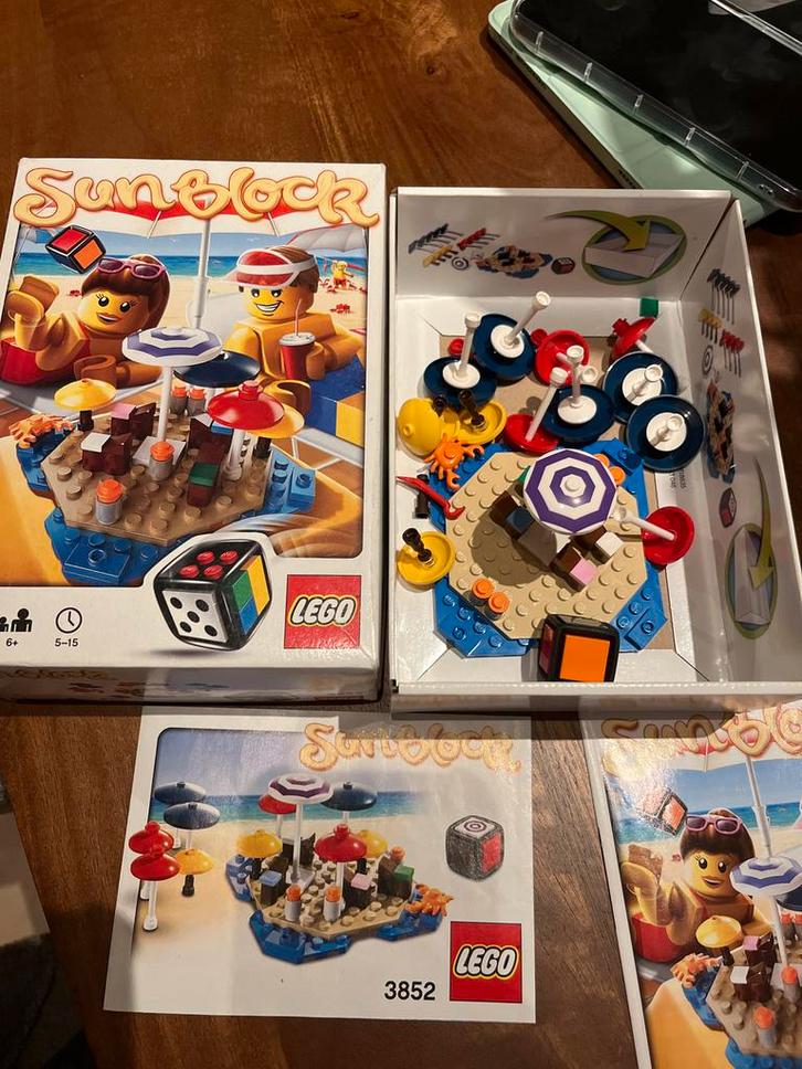 Lego Sunblock (3852) - Compleet Spel!, Kinderen en Baby's, Speelgoed | Duplo en Lego, Gebruikt, Lego, Complete set, Ophalen of Verzenden
