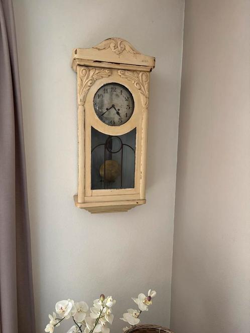 Oude eikenhouten klok, Antiek en Kunst, Antiek | Klokken, Ophalen
