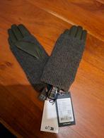 Donkergroene extra warme leren handschoenen maat 6,5, Markberg, Nieuw, Ophalen of Verzenden, Maat 34 (XS) of kleiner