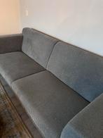 3zitsbank, grijs gemêleerd, 225 cm breed, Ophalen, Driepersoons, 75 tot 100 cm, Zo goed als nieuw