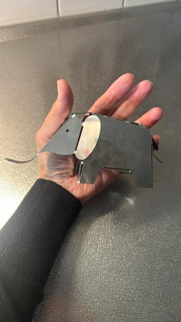 Rvs olifant of pen houders beschikbaar voor biedingen