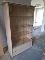 luxe vitrinekast, Huis en Inrichting, Kasten | Vitrinekasten, Ophalen, 100 tot 150 cm, Zo goed als nieuw, 150 tot 200 cm