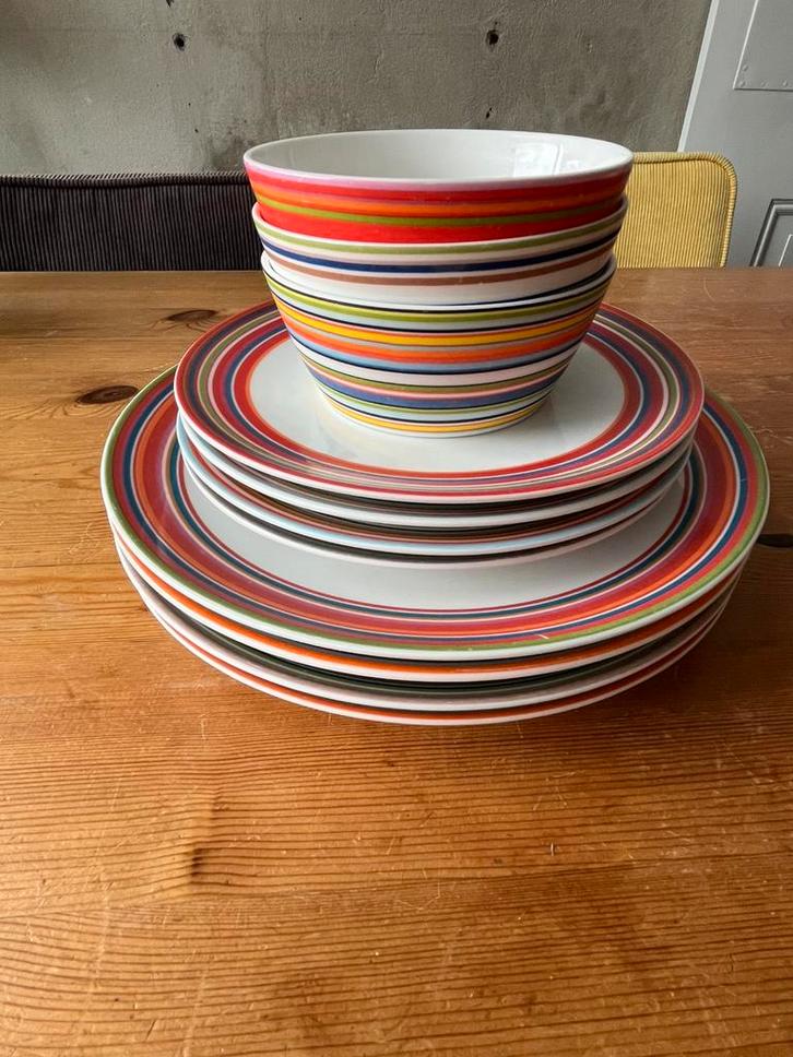 iittala origo, Huis en Inrichting, Keuken | Servies, Gebruikt, Overige typen, Overige stijlen, Porselein, Ophalen of Verzenden