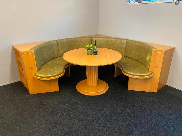 XXL Originele Duitse eethoek Oosetnerijkse zithoek eetbank, Huis en Inrichting, Banken | Bankstellen, Zo goed als nieuw, Hoekbank