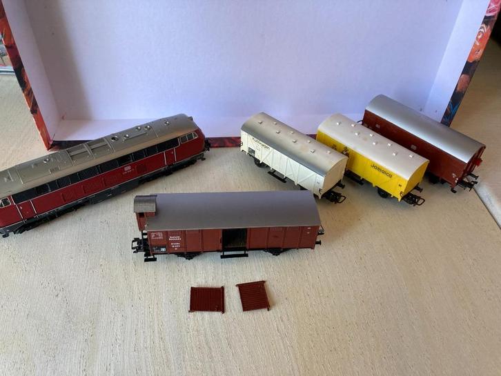 Marklin set 2 (lees de advertentie text aub), Hobby en Vrije tijd, Modeltreinen | H0, Gebruikt, Wagon, Wisselstroom, Märklin, Ophalen of Verzenden